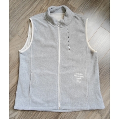 Áo khoác nỉ ghile unisex, xuất Hàn xịn