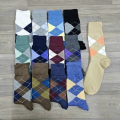 Tất/ Vớ  trám nam cotton dài, hàng xuất Nhật
