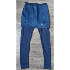 Quần váy legging lót nỉ Pu, hàng xuất xịn