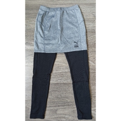 Quần váy legging lót nỉ Pu, hàng xuất xịn