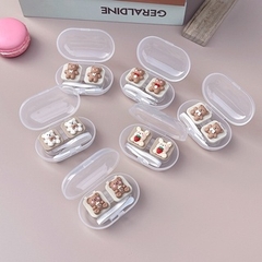 Khay Mini 3D Gấu Nhiều Mẫu - Case Đựng Lens