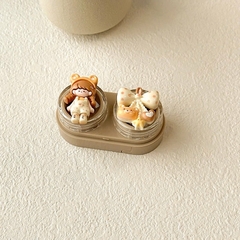 Khay Mini 3D Gấu Nâu _ Heo Hồng