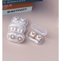 Khay Mini 3D Hoa Nhiều Mẫu - Case Đựng Lens