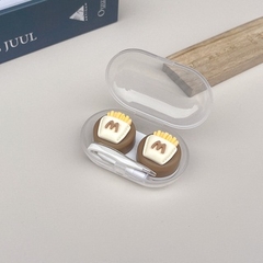 Khay Mini 3D Bánh Mẫu Mới - Case Đựng Lens