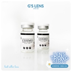 Kính áp tròng 3 tháng COSMO trong suốt không màu không giãn tròng - Cosmo
