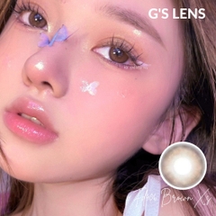 Kính Áp Tròng 50 Mẫu Lens Mắt Xám Nâu Blue Black Choco 0 Độ Cận Tây Tự Nhiên