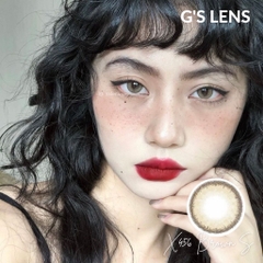 Kính Áp Tròng 50 Mẫu Lens Mắt Xám Nâu Blue Black Choco 0 Độ Cận Tây Tự Nhiên