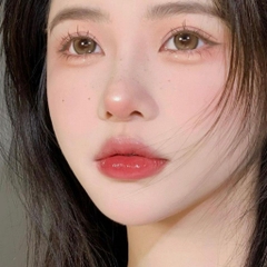 Kính Áp Tròng 50 Mẫu Lens Mắt Xám Nâu Blue Black Choco 0 Độ Cận Tây Tự Nhiên