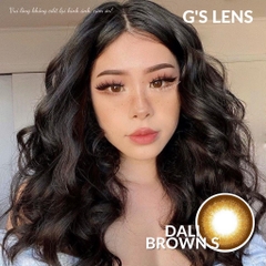 Kính Áp Tròng 50 Mẫu Lens Mắt Xám Nâu Blue Black Choco 0 Độ Cận Tây Tự Nhiên
