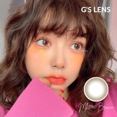 Kính Áp Tròng 50 Mẫu Lens Mắt Xám Nâu Blue Black Choco 0 Độ Cận Tây Tự Nhiên
