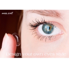Lens Trong Suốt COSMO có từ 1 đến 10 Độ Cận Kính Áp Tròng Trong Suốt