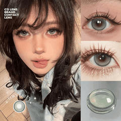 Kính áp tròng 6 tháng TOKY GREEN màu xanh lá sáng tây giãn tròng nhỏ GTRENDY - MCK1