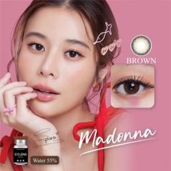 Kính Áp Tròng 50 Mẫu Lens Mắt Xám Nâu Blue Black Choco 0 Độ Cận Tây Tự Nhiên
