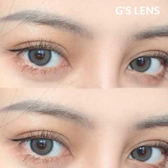 Lens Mắt Kính Áp Tròng Xám Moonlight Tự Nhiên Giãn Ít Size S 14.2mm Có 0 Đến 6 Độ Cận Sn0020 Gray