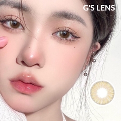 Lens Mắt Nâ+10605:10649uTây Giãn Nhẹ Size S 14.2mm (0 - 6)Độ Cận X487 Brown
