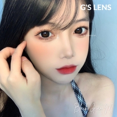 Lens Mắt Đen Trơn Size M Giãn Vừa 14.5mm Có 0 Đến 8 Độ