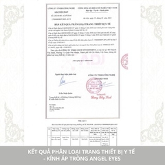Kính áp tròng 3 tháng COSMO trong suốt không màu không giãn tròng - Cosmo