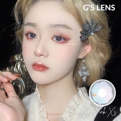 Kính áp tròng 6 tháng X644 PINK màu hồng xanh sáng tây không giãn tròng GTRENDY - MC38