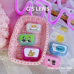 Khay Gương Mini - Khay Gương Kính Áp Tròng