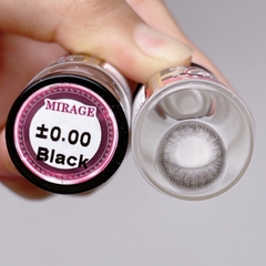 Lens Mắt, Kính Áp Tròng Màu BLACK + CHOCO KHÔNG CẬN Size S, M, L
