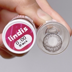 Lens Mắt, Kính Áp Tròng Màu BLACK + CHOCO KHÔNG CẬN Size S, M, L
