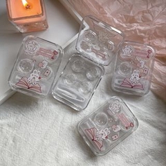 Khay Đôi Mini Cute- Case Hộp Đựng Lens