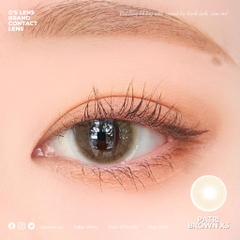 Kính Áp Tròng 50 Mẫu Lens Mắt Xám Nâu Blue Black Choco 0 Độ Cận Tây Tự Nhiên