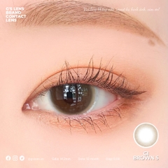 Kính Áp Tròng 50 Mẫu Lens Mắt Xám Nâu Blue Black Choco 0 Độ Cận Tây Tự Nhiên
