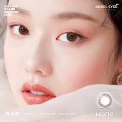 Lens mắt nâu choco Mochi Size S 14.2mm Có 0 Đến 8 Độ Lệch Độ dành cho mắt nhạy cảm Angle Eyes - G'S LENS