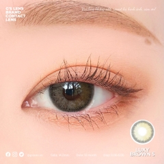Kính Áp Tròng 50 Mẫu Lens Mắt Xám Nâu Blue Black Choco 0 Độ Cận Tây Tự Nhiên
