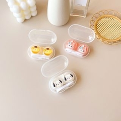 Khay Gương Mini 3D Cinnamaroll Kuromi Pastel 2- Case Đựng Lens