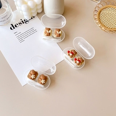 Khay Mini 3D Gấu Brown Nâu Đậm