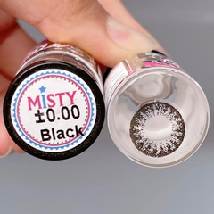 Lens Mắt, Kính Áp Tròng Màu BLACK + CHOCO KHÔNG CẬN Size S, M, L