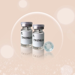 Lens mắt nâu vàng MILK CHOCO giãn ít size s có 0-8 độ lệch độ dành cho mắt nhạy cảm G'S LENS Polyhema Cao Cấp
