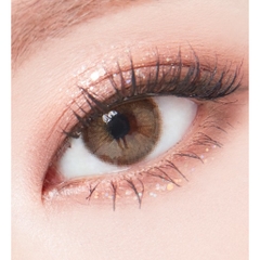Lens mắt nâu vàng MILK CHOCO giãn ít size s có 0-8 độ lệch độ dành cho mắt nhạy cảm G'S LENS Polyhema Cao Cấp