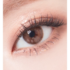 Lens mắt nâu tự nhiên CARAMEL CHOCO giãn ít size S có 0-8 độ lệch độ dành cho mắt nhạy cảm G'S LENS Polyhema Cao Cấp