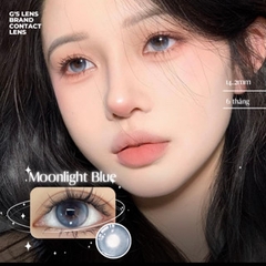 Kính áp tròng 6 tháng MOONLIGHT BLUE màu xanh sáng tây giãn tròng nhỏ GTRENDY - MC38