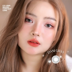 Kính áp tròng 6 tháng DANI GRAY màu xám tự nhiên giãn tròng nhỏ GTRENDY - MC38
