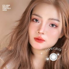 Kính áp tròng 6 tháng DANI GRAY màu xám tự nhiên giãn tròng nhỏ GTRENDY - MC38