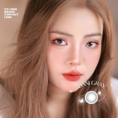 Kính áp tròng 6 tháng DANI GRAY màu xám tự nhiên giãn tròng nhỏ GTRENDY - MC38