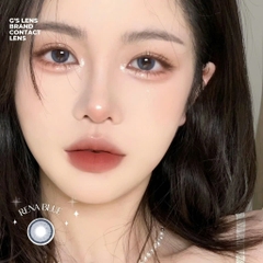 Kính áp tròng 6 tháng RENA BLUE màu xanh tự nhiên giãn tròng nhỏ GTRENDY - MC38
