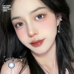 Kính áp tròng 6 tháng RENA BLUE màu xanh tự nhiên giãn tròng nhỏ GTRENDY - MC38
