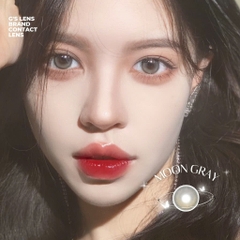 Kính áp tròng 6 tháng MOON GRAY màu xám sáng tây giãn tròng nhỏ GTRENDY - MC38