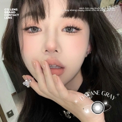 Kính áp tròng 6 tháng DAYANE GRAY màu xám sáng tây giãn tròng nhỏ GTRENDY - MC38