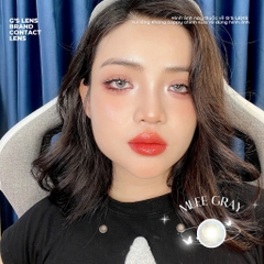 Kính áp tròng 6 tháng MLEE GRAY màu xám sáng tây giãn tròng nhỏ GTRENDY - MC38