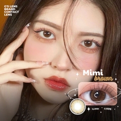 Kính áp tròng 6 tháng MIMI BROWN màu nâu tự nhiên không giãn tròng GTRENDY - AL Color 38