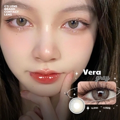Kính áp tròng 6 tháng VERA GRAY màu xám tự nhiên không giãn tròng GTRENDY - MC38