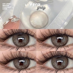 Kính áp tròng 6 tháng VERA GRAY màu xám tự nhiên không giãn tròng GTRENDY - MC38