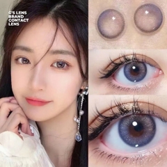 Kính áp tròng 6 tháng NOIR BROWN màu nâu sáng tây không giãn tròng GTRENDY - HC40