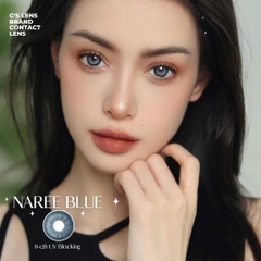 Kính áp tròng 6 tháng NAREE BLUE màu xanh dương sáng tây giãn tròng vừa GTRENDY - AL Color 38